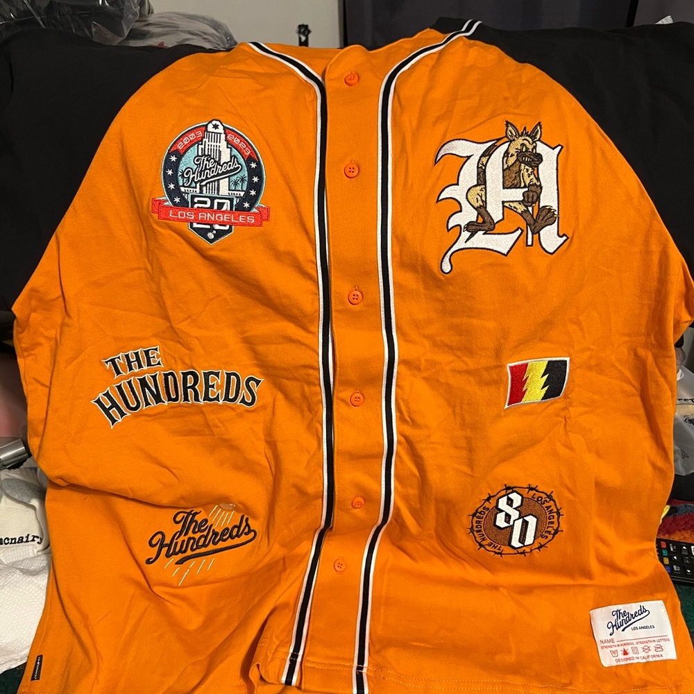 SF Giants baseball jersey by The Hundreds XL New!